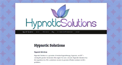 Desktop Screenshot of hypnoticsolutionsohio.com
