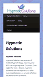 Mobile Screenshot of hypnoticsolutionsohio.com